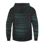 Cross Out Monday Unisex Pullover Hoodie