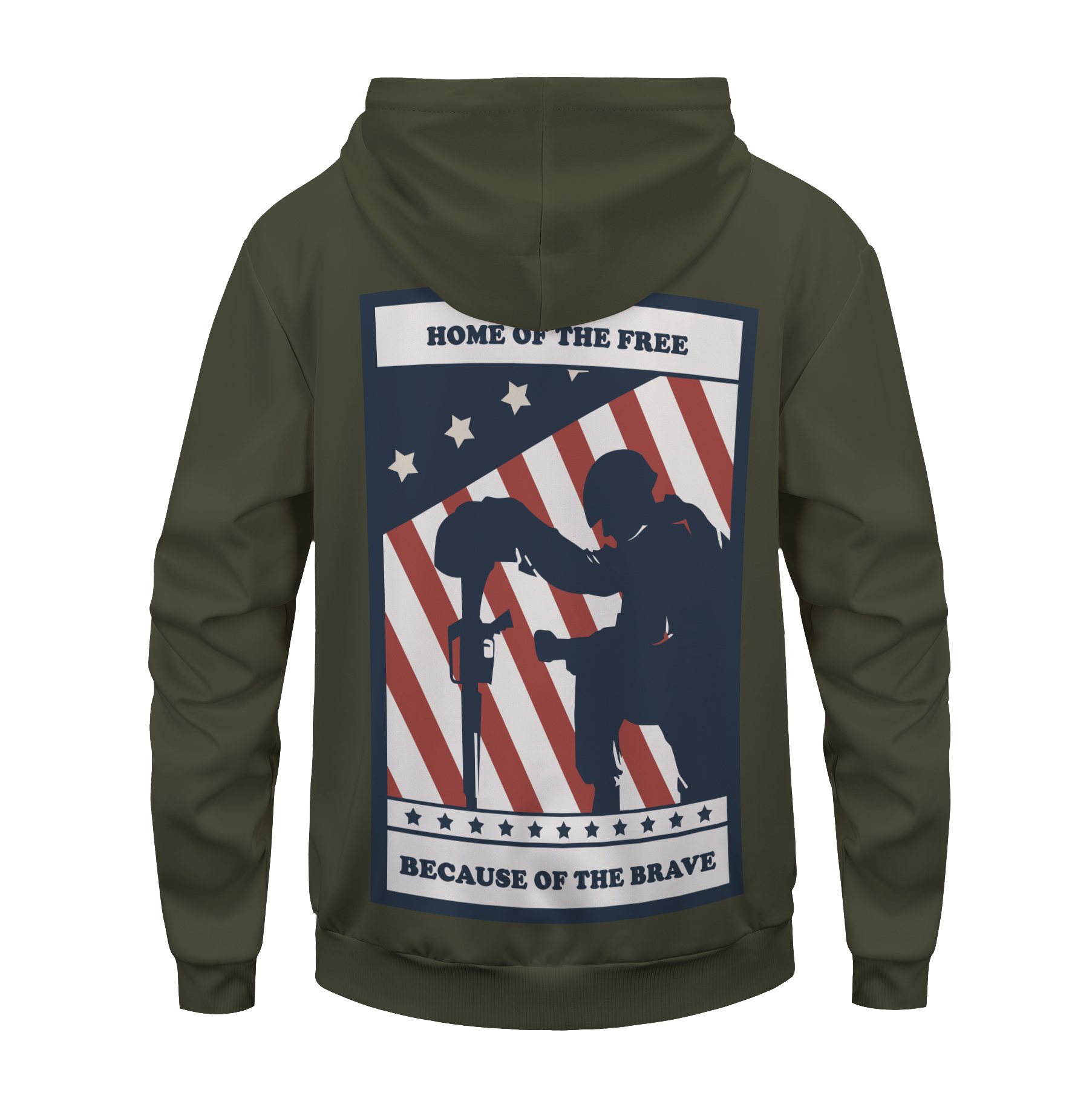 Home Of The Free Unisex Pullover Hoodie