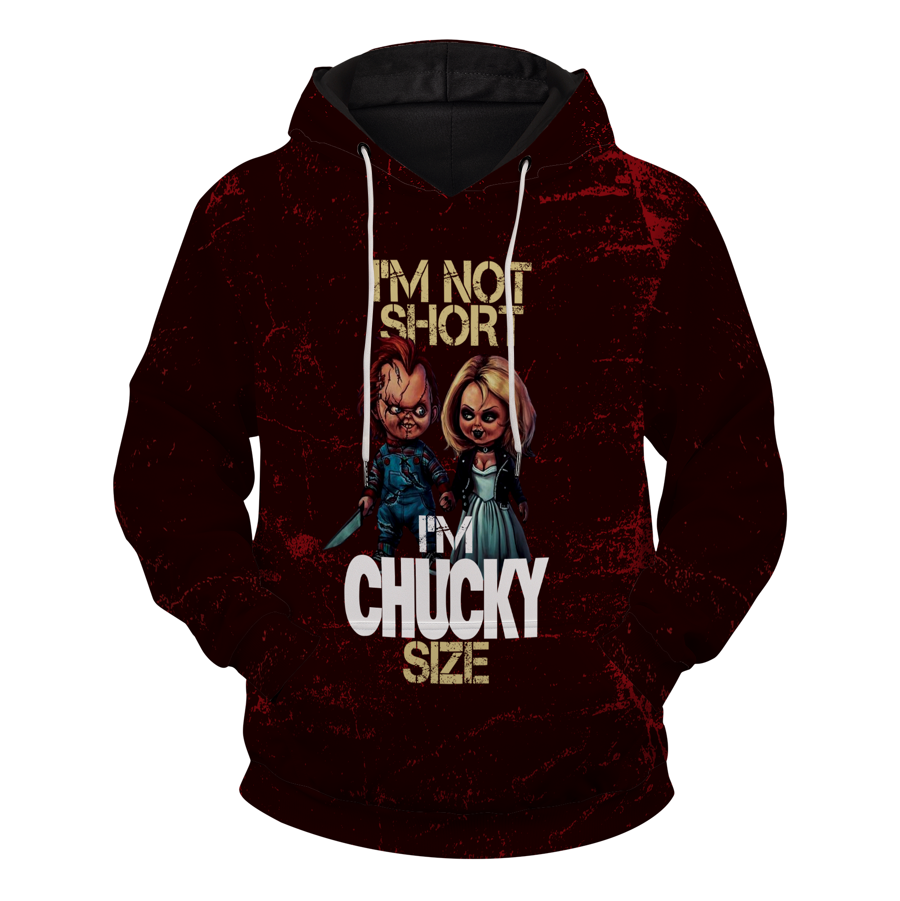 Im Chucky Size Unisex Pullover Hoodie