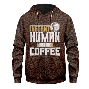 Instant Human Unisex Pullover Hoodie