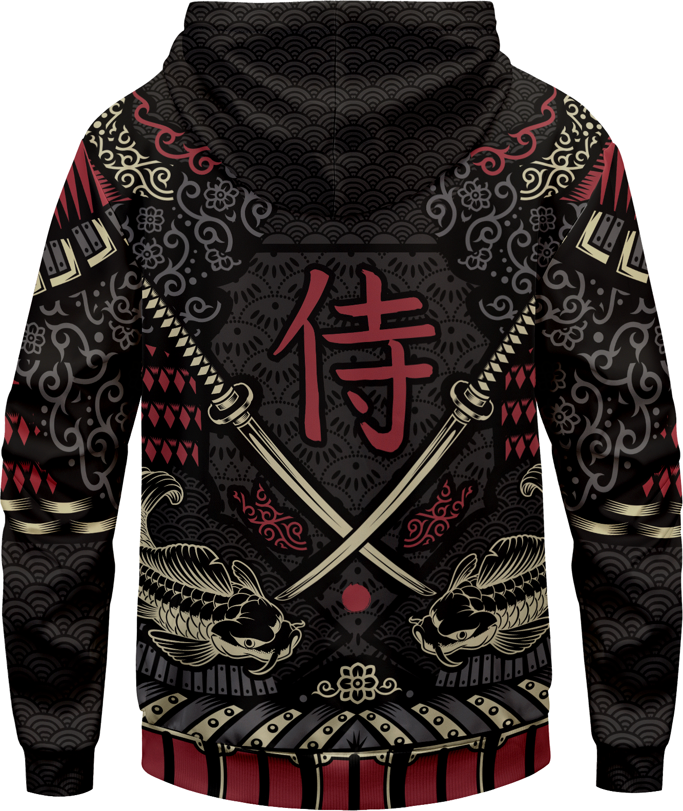 Samurai Unisex Pullover Hoodie
