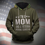 Veteran Mom Unisex Pullover Hoodie