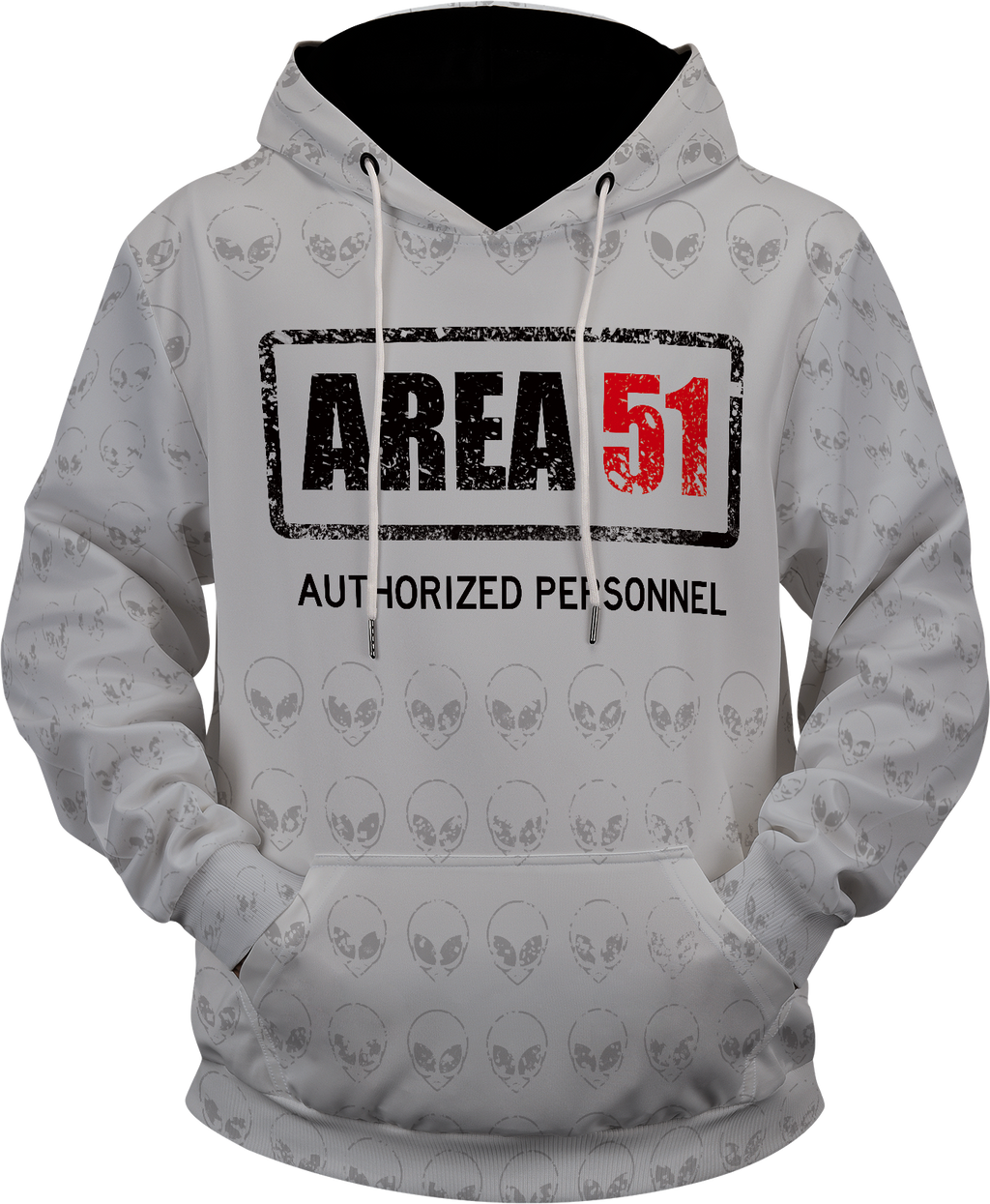 Area 51 Authorized Personnel Unisex Pullover Hoodie