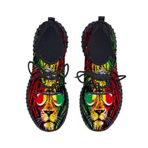 Custom Made Rasta Lion Shoes