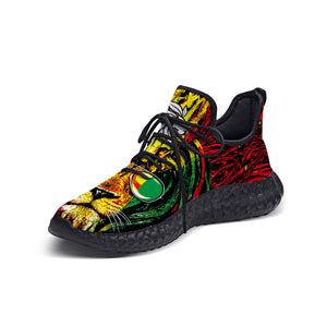 Custom Made Rasta Lion Shoes