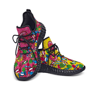 Custom Yz_Boost 350 Candy Kicks Shoes 6