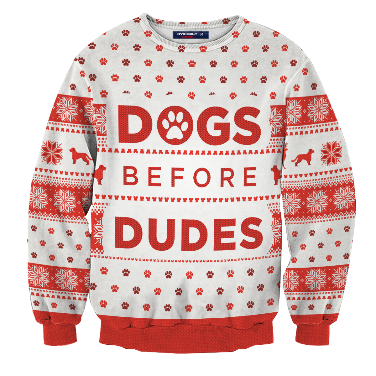 Dogs Before Dudes Unisex Sweater