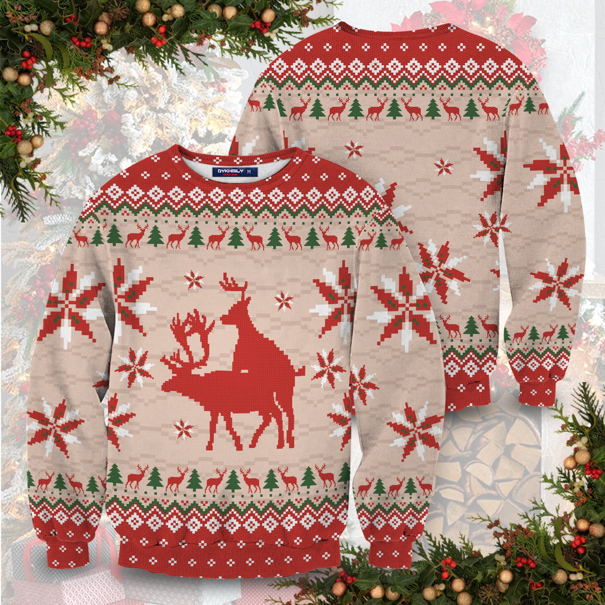 Humping Reindeer Unisex Sweater
