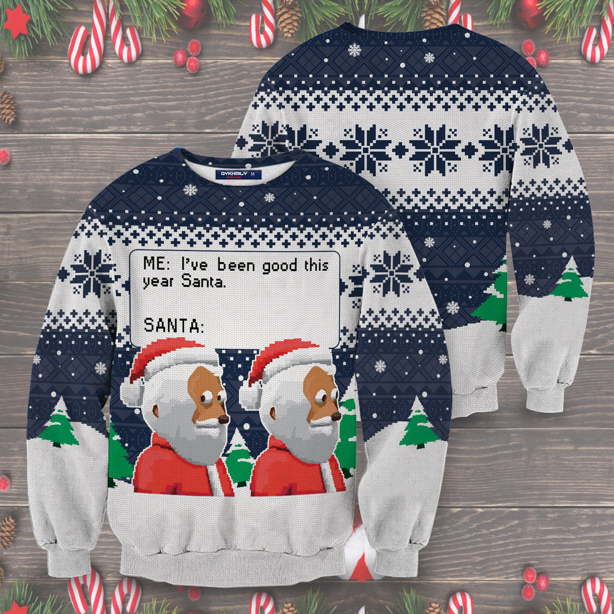 I've Been Good This Year Santa Unisex Sweater