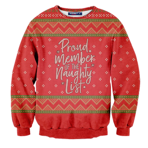 Proud Naughty Unisex Sweater