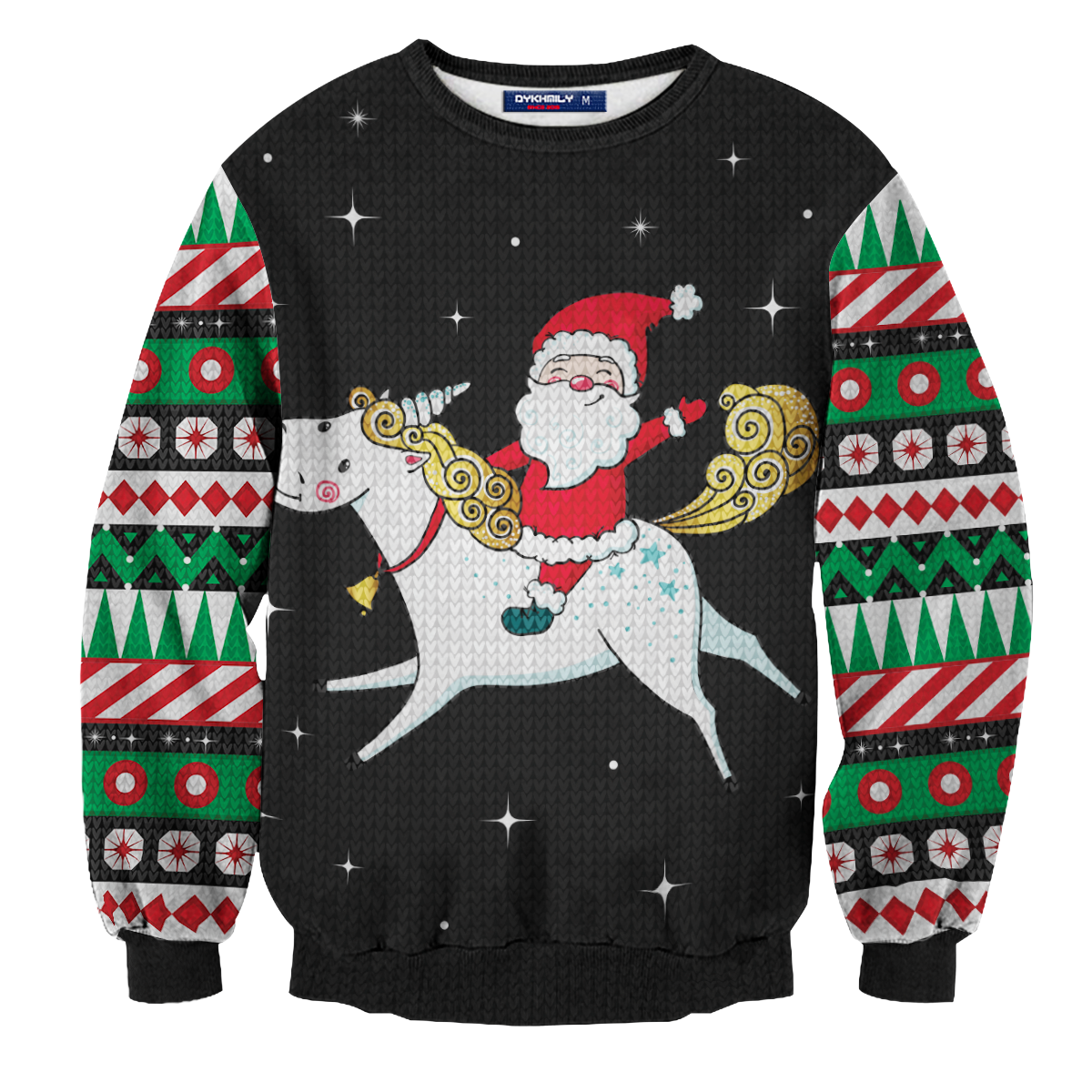 Santa Unicorn Unisex Sweater