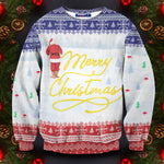 Yellow Snow Christmas Unisex Sweater