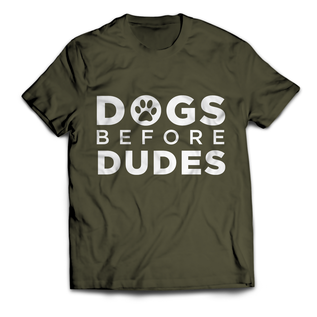 Dogs Before Dudes Unisex T-Shirt