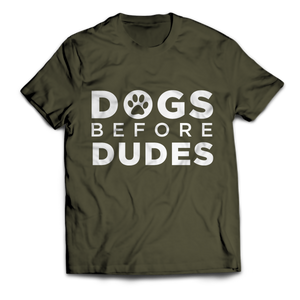 Dogs Before Dudes Unisex T-Shirt