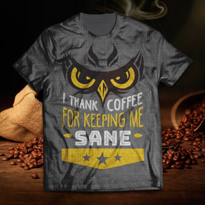 I Thank Coffee Unisex T-Shirt