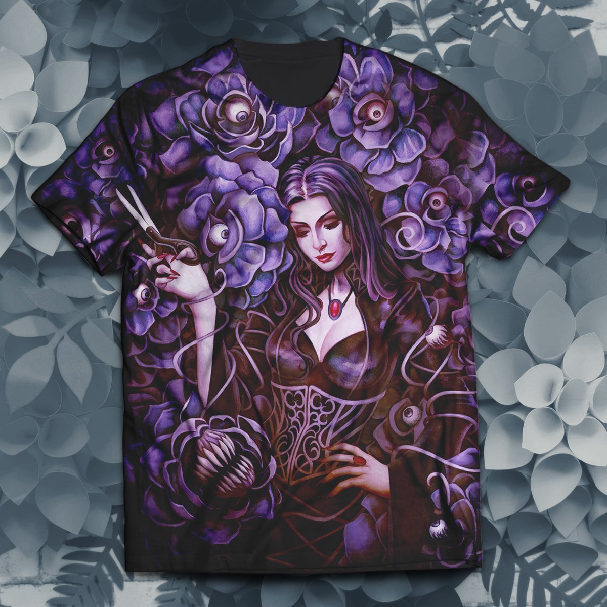 Morticia Addams Unisex T-Shirt S