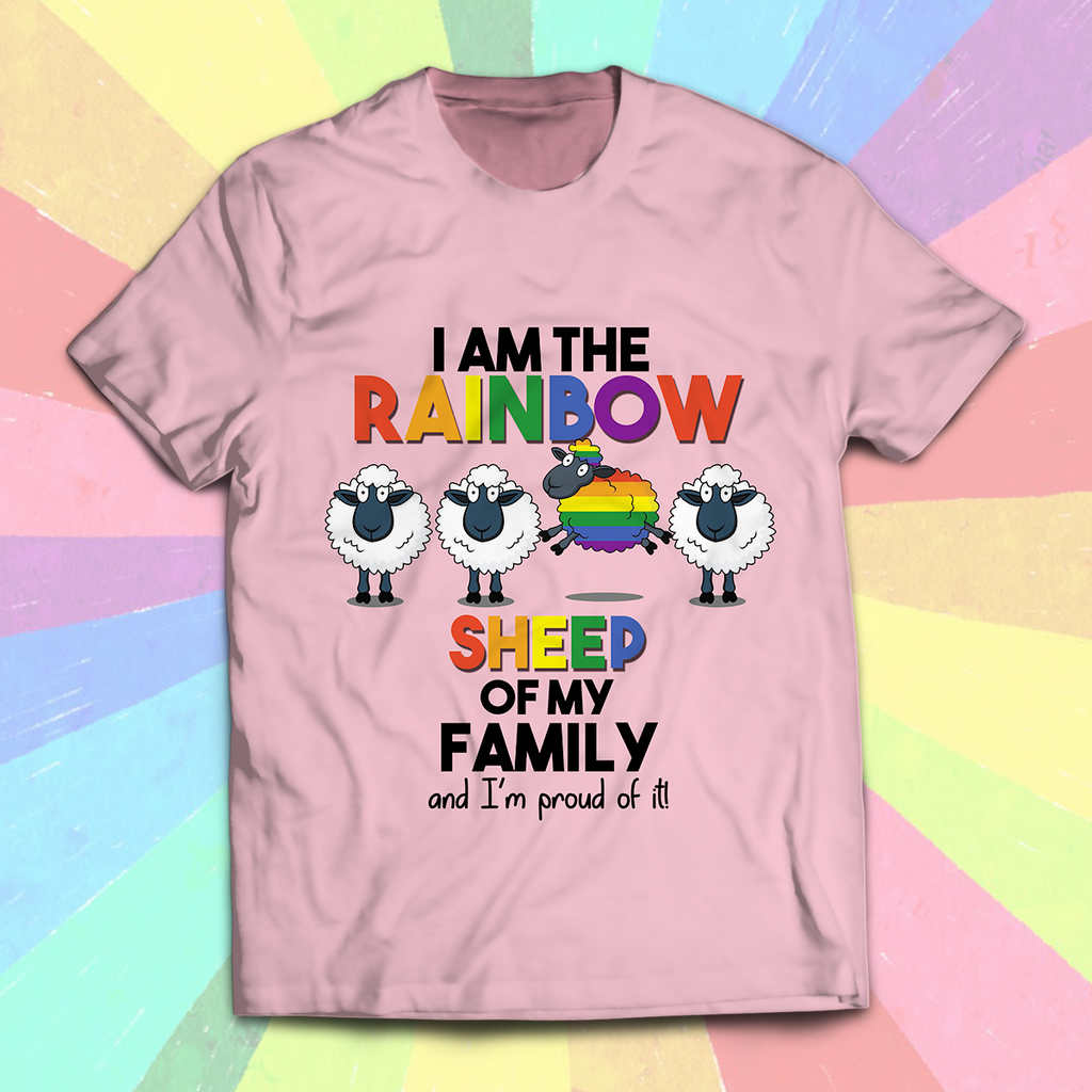Rainbow Sheep Unisex T-Shirt