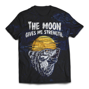 The Moon Gives Me Strength Unisex T-Shirt