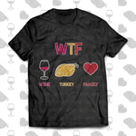 Wine Turkey Family Unisex T-Shirt
