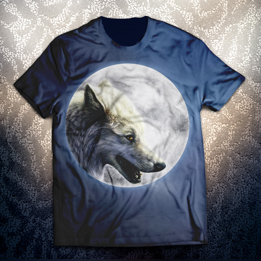 Wolfs Moon Unisex T-Shirt