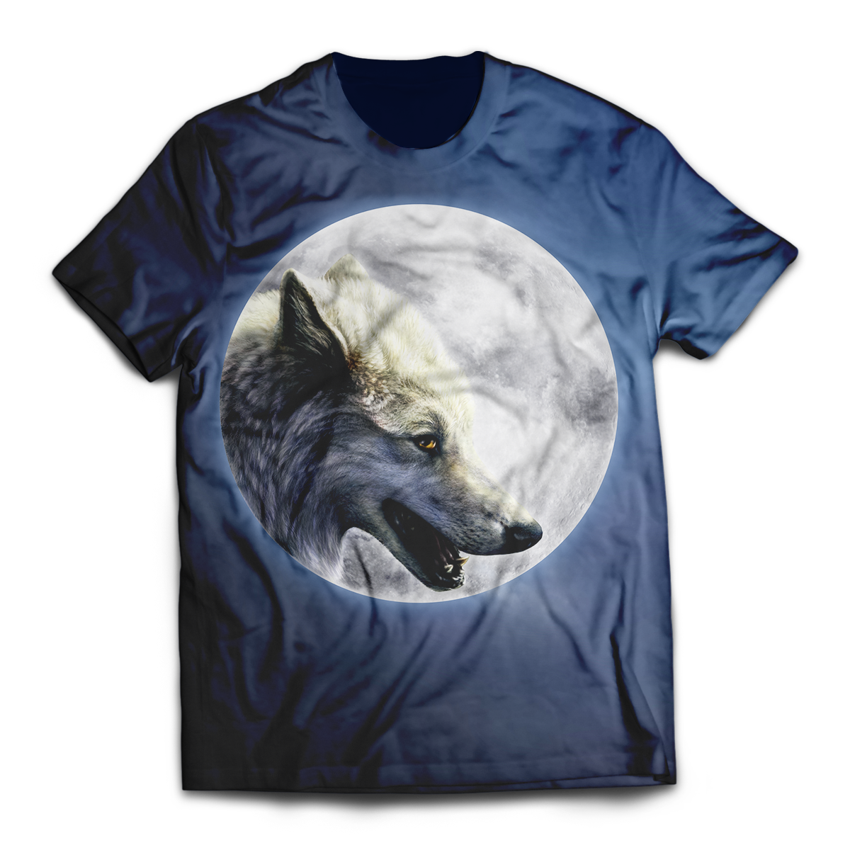 Wolfs Moon Unisex T-Shirt S