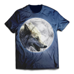 Wolfs Moon Unisex T-Shirt S
