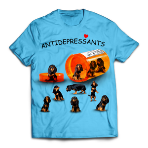 Antidepressant Dogs Unisex T-Shirt
