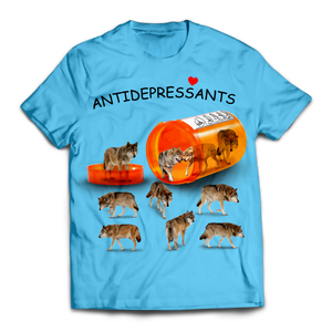 Antidepressant Wolves Unisex T-Shirt