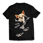 Chihuahua-Torn Unisex T-Shirt