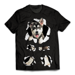 Husky-Torn Unisex T-Shirt