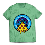 We come in peace for pizza Unisex T-Shirt