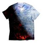 Yin Yang Fire Ice Wolves Unisex T-Shirt