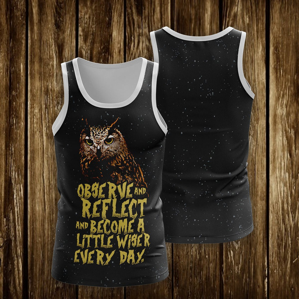 Observe And Reflect Unisex Tank Tops S Tanktop