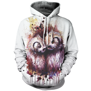 The Reunited Owls Unisex Pullover Hoodie M