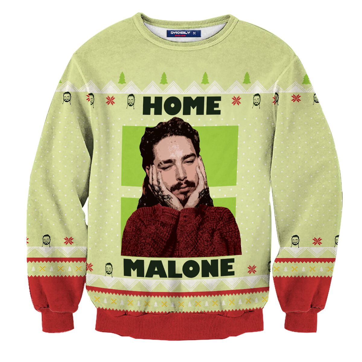 Home Malone Christmas Unisex Sweater