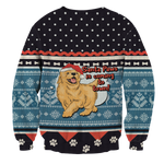 Santa Paws Is Coming To Town Unisex Sweater