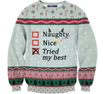 Tried My Best Unisex Sweater