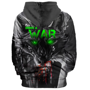 You Want A Fight Ill Bring War Unisex Pullover Hoodie