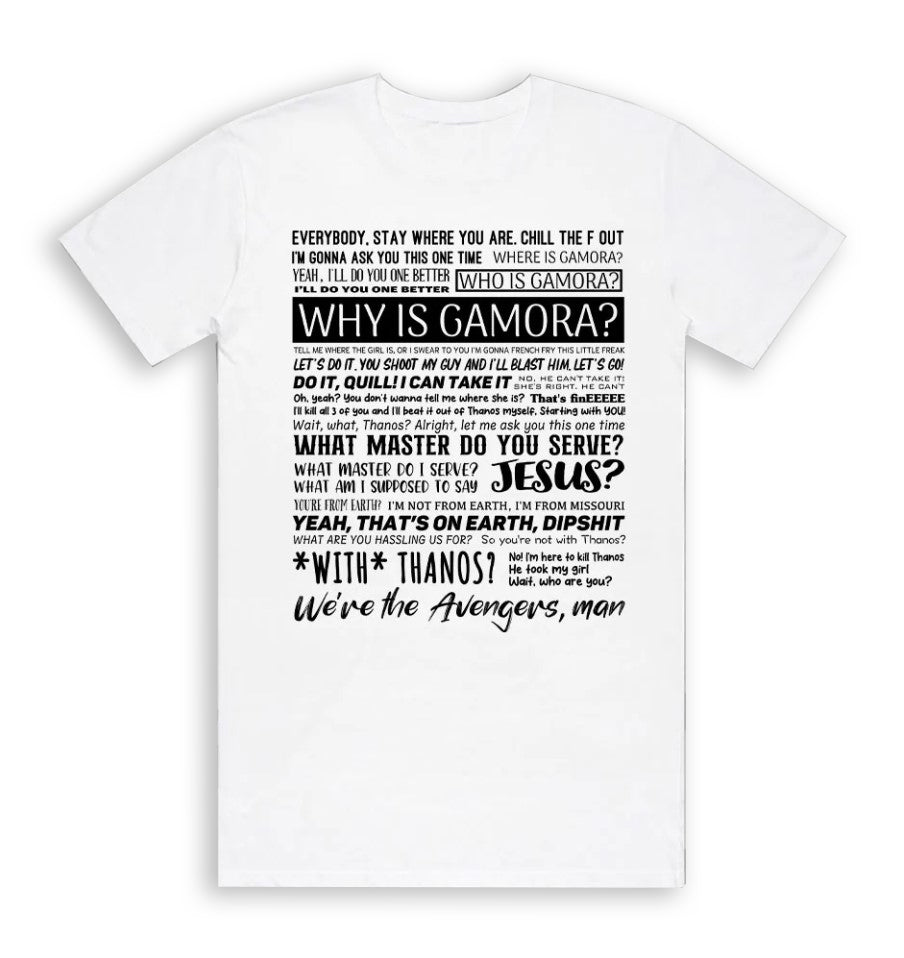 Where Is Gamora Unisex T-Shirt