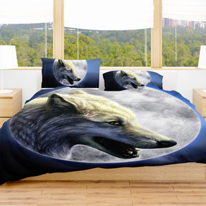 Wolfs Moon Bedding Set Beddings