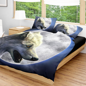 Wolfs Moon Bedding Set Beddings