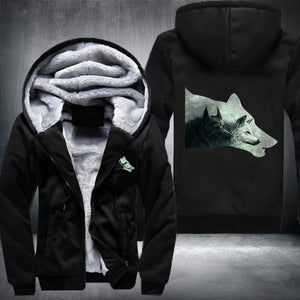 Yin Yang Fleece Jacket Black / S