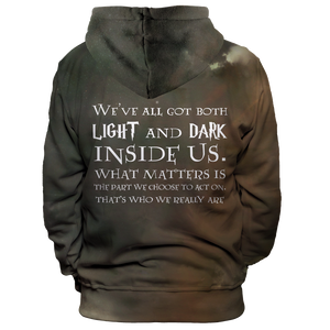 Light And Dark Unisex Pullover Hoodie