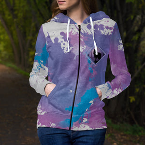 Into the Woods Unisex Zipped Hoodie