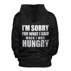 When I Was Hungry Unisex Zipped Hoodie Zip