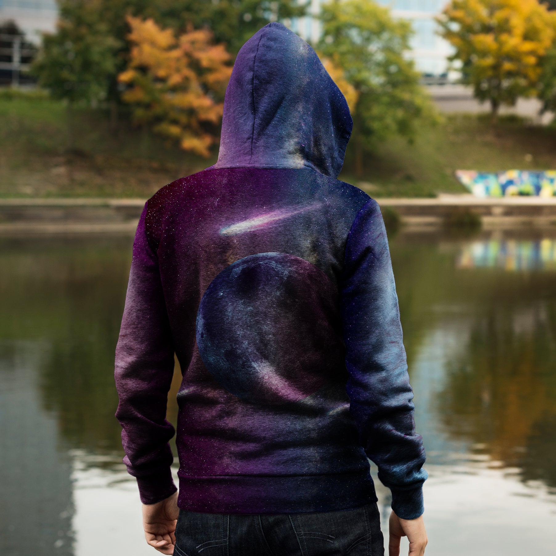 The Other Side of the Wolf Unisex Zipped Hoodie