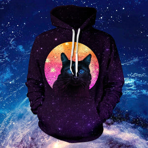 All I Can See Is Space Unisex Pullover Hoodie S