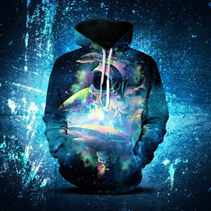 Deepest Space Unisex Pullover Hoodie S