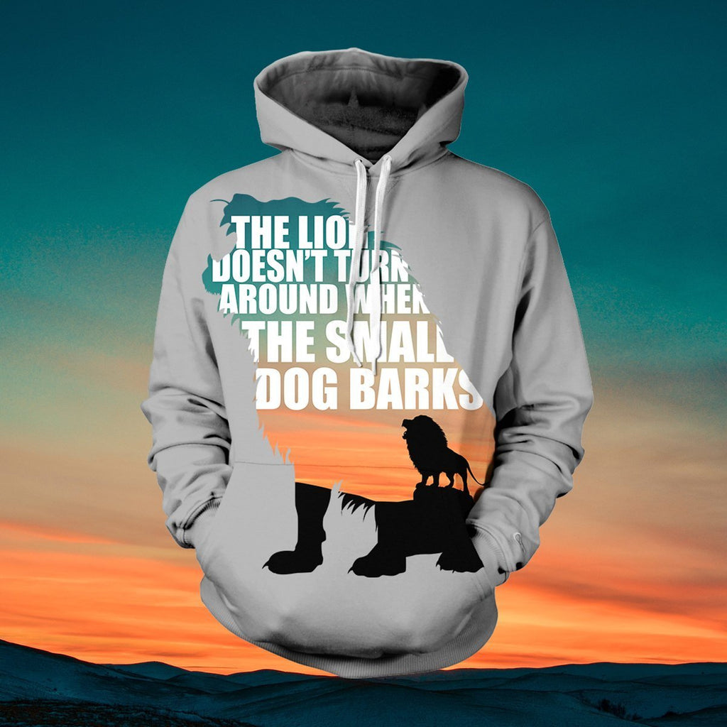 Small Dog Barks Unisex Pullover Hoodie