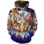 Android Eagle Unisex Pullover Hoodie Blue / M